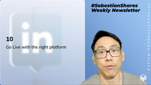 #SebestianShares Weekly Video Newsletter 10